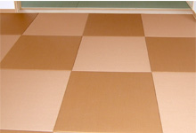 和紙素材の琉球畳の写真