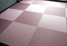 化学表の琉球畳の写真